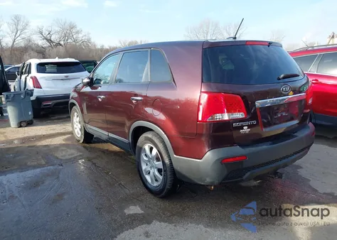 2012 Kia Sorento Lx from USA, damaged, VIN 5XYKT3A10CG292739